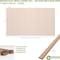 Ekena Millwork 48H x 1/4T Adjustable Wood Slat Wall Panel Kit w/ 1W Slats, Alder contains 42 Slats SWW84X48X0250AL - alternate 2